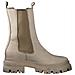 Beige Casual Closed Booties Stivaletti Pelle Scarpe Donna Beige Eu 40, 1-25498-29 309 - Foto miniatura 3