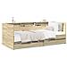 Divano Letto Con Cassetti Senza Materasso 100x200 Cm - Foto miniatura 1