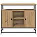 Credenza Artisan Rovere 100x35x80 cm Legno ingegnerizzato e Acciaio - Foto miniatura 6