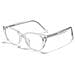 Occhiali Da Vista A Occhi Di Gatto Anti Luce Blu Compatibili Con Tr90 E Pc, Stile Retrò Unisex Per Protezione Visiva E Moda Transparent - Foto miniatura 1