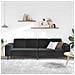 Set di divani Nero Velluto - Foto miniatura 3