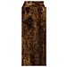 Scarpiera Rovere Fumo 80x25x62 cm in Legno Multistrato - Foto miniatura 5