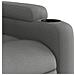 Poltrona reclinabile in tessuto grigio scuro - Foto miniatura 8