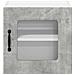Pensile cucina Grigio cemento 40 x 31 x 40 cm Legno multistrato - Foto miniatura 6