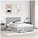 Struttura del letto con cassetto con testiera Legno multistrato - Foto miniatura 3