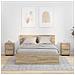 Comodini con cassetto 2 pcs Rovere Sonoma 30,5 x 30 x 43 cm - Foto miniatura 2