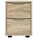 Comodini con cassetto 2 pcs Rovere Sonoma 30,5 x 30 x 43 cm - Foto miniatura 6