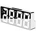 Sveglia Digitale Led Multifunzione Con Temperatura E Snooze White - Foto miniatura 1