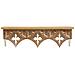 Scaffale In Legno Marrone 60x18x17h Cm - Foto miniatura 2