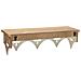 Scaffale In Legno Marrone 60x18x17h Cm - Foto miniatura 5