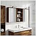 Set di Armadi da Bagno con lo scaffale 3 pcs 126 x 16 x 62.5 cm - Foto miniatura 2
