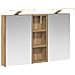 Set di Armadi da Bagno con lo scaffale 3 pcs 80 x 10,5 x 50 cm - Foto miniatura 1