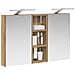 Set di Armadi da Bagno con lo scaffale 3 pcs 80 x 10,5 x 50 cm - Foto miniatura 3