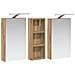 Set di Armadi da Bagno con lo scaffale 3 pcs 80 x 10,5 x 50 cm - Foto miniatura 5