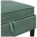 Pouf con Storage Verde Mare Velluto - Foto miniatura 7
