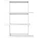 Scaffale da parete A parete Bianco 100 x 20 x 126 cm - Foto miniatura 3