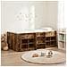 Struttura Letto Loft con Mobile 3 pz Rovere Fumo - Foto miniatura 2