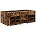 Struttura Letto Loft con Mobile 3 pz Rovere Fumo - Foto miniatura 3