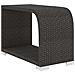 Set Divani da Giardino 10 pz con Cuscini in Polyrattan Nero - Foto miniatura 8