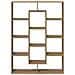 Libreria Rovere Artigianale 102x29x143 cm in Legno Multistrato - Foto miniatura 5