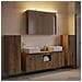 Set di mobili per il bagno 6 pcs Rovere Artigianale - Foto miniatura 2