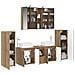 Set di mobili per il bagno 6 pcs Rovere Artigianale - Foto miniatura 3
