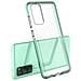 Custodia Trasparente In Tpu Con Cornice Colorata, Progettata Per Samsung Galaxy A02s Eu, Di Colore Nero - Foto miniatura 3