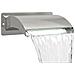 Cascata da Piscina con Luce LED Acciaio Inox 304 30 x 9 x 26 cm - Foto miniatura 1