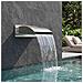 Cascata da Piscina con Luce LED Acciaio Inox 304 30 x 9 x 26 cm - Foto miniatura 2