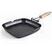25158 - Padella grill in alluminio pressofuso liscio SUA, 100% senza PFOA - Foto miniatura 1