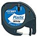 Nastro in Plastica per Etichettatrice Formato 12 mm x 4 m Nero e Bianco - Foto miniatura 1
