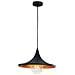 I-BROADWAY-S1 - Pendente rustico nero e ramato 60 watt E27 - Foto miniatura 2