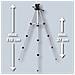 Treppiede Per Livelle Laser Argento 2270115 - Foto miniatura 2