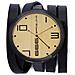 666Barcelona Orologio Analogico Quarzo Unisex Adulto con Cinturino in Pelle 666-175 - Foto miniatura 1
