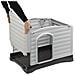 Dogvilla 110 - Cuccia Da Esterno Per Cani, In Resina Termoplastica, Con Parete Laterale Ribaltabile, 111 X 84 X 79 Cm - Foto miniatura 8