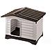 Dogvilla 110 - Cuccia Da Esterno Per Cani, In Resina Termoplastica, Con Parete Laterale Ribaltabile, 111 X 84 X 79 Cm - Foto miniatura 1