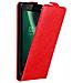 Custodia Compatibile Con Nokia 2 2017 In Rosso Mela - Coperchio Protettivo In Design Flip Con Chiusura Magnetica - Foto miniatura 1