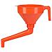 Imbuto In Plastica Con Tubo Ad Angolo Inclinato - Foto miniatura 1