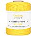 100m Macrame Corda Giallo | Filo Cotone Uncinetto | 2-3 Mm (+-0.5mm) | 15 Strati | Grande Spago Da Cucina Rotolo Spessi Naturali Forte | Decorazione Casa Artigianato Artistico Foto - Foto miniatura 1