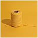 100m Macrame Corda Giallo | Filo Cotone Uncinetto | 2-3 Mm (+-0.5mm) | 15 Strati | Grande Spago Da Cucina Rotolo Spessi Naturali Forte | Decorazione Casa Artigianato Artistico Foto - Foto miniatura 5
