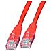 Network Cable, Cat6, UTP, 2x RJ-45, M / M, 7 ft. (2.0 m) , Red - Foto miniatura 3
