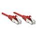 Network Cable, Cat6, UTP, 2x RJ-45, M / M, 7 ft. (2.0 m) , Red - Foto miniatura 4