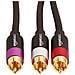 PBH-20214 2.438m RCA 2 x RCA Nero, Oro, Rosa, Rosso, Bianco cavo audio - Foto miniatura 1
