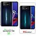 Custodia Compatibile Con Asus Zenfone 7 Pro In Rosso Mela - Coperchio Protettiva Con Chiusura Magnetica, Funzione Stand E Tasca Per Le Carte - Foto miniatura 2