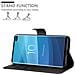 Custodia Compatibile Con Samsung Galaxy S10 Plus In Nero Carbone - Coperchio Protettiva Con Chiusura Magnetica, Funzione Stand E Tasca Per Le Carte - Foto miniatura 2