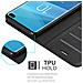 Custodia Compatibile Con Samsung Galaxy S10 Plus In Nero Carbone - Coperchio Protettiva Con Chiusura Magnetica, Funzione Stand E Tasca Per Le Carte - Foto miniatura 4