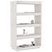 Libreria / divisorio Bianco 80x35x135 Cm Legno Massello Di Pino - Foto miniatura 3