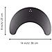 Base per Supporto Monitor DM25DSTAND Compatibile con DM15 DM 25 DM35 DM453 Colore Nero - Foto miniatura 2