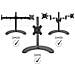 Base per Supporto Monitor DM25DSTAND Compatibile con DM15 DM 25 DM35 DM453 Colore Nero - Foto miniatura 3