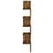 Mensola Muro Angolo Rovere Fumo 20x20x127,5cm Legno Multistrato - Foto miniatura 3
